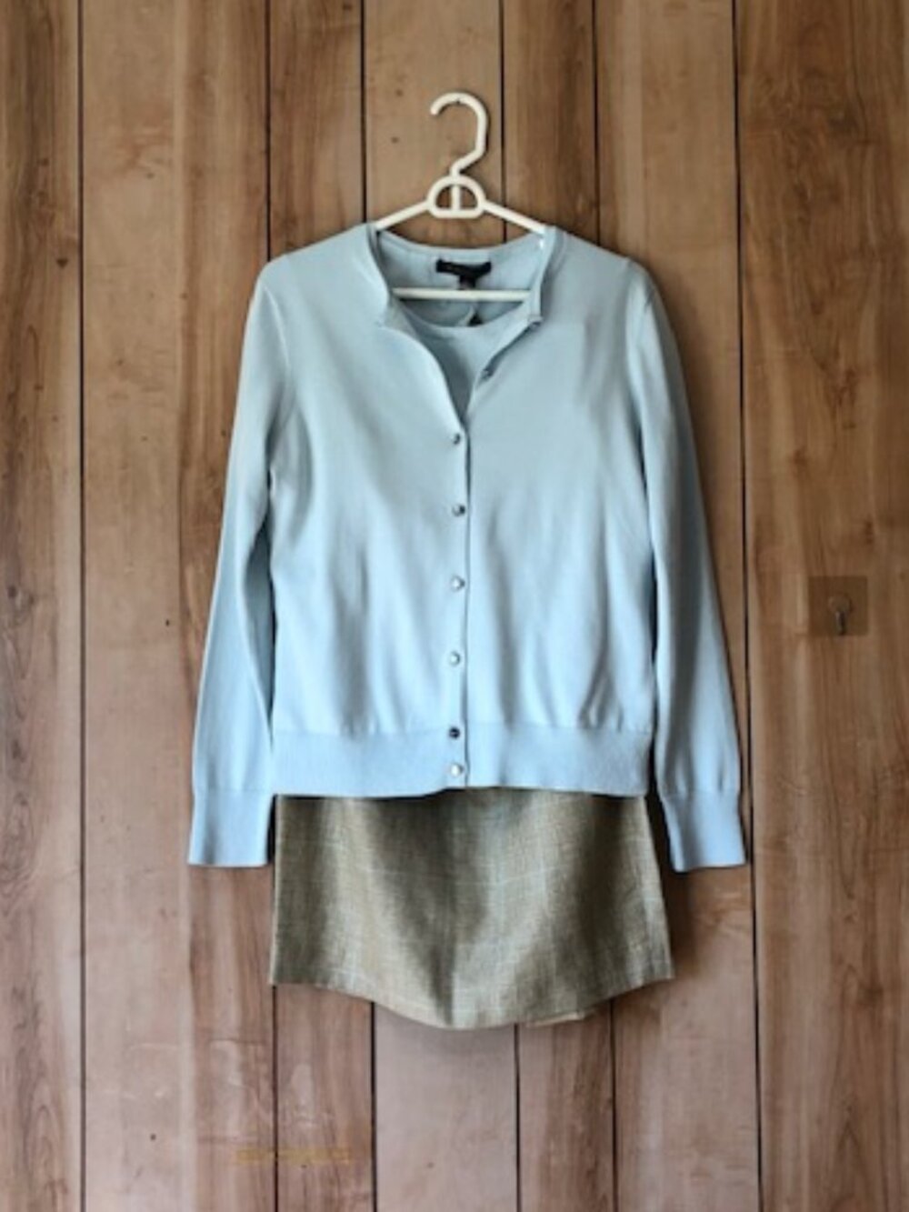 Brooks Brothers Women 3-Piece Sweater Cardigan & Skirt Set